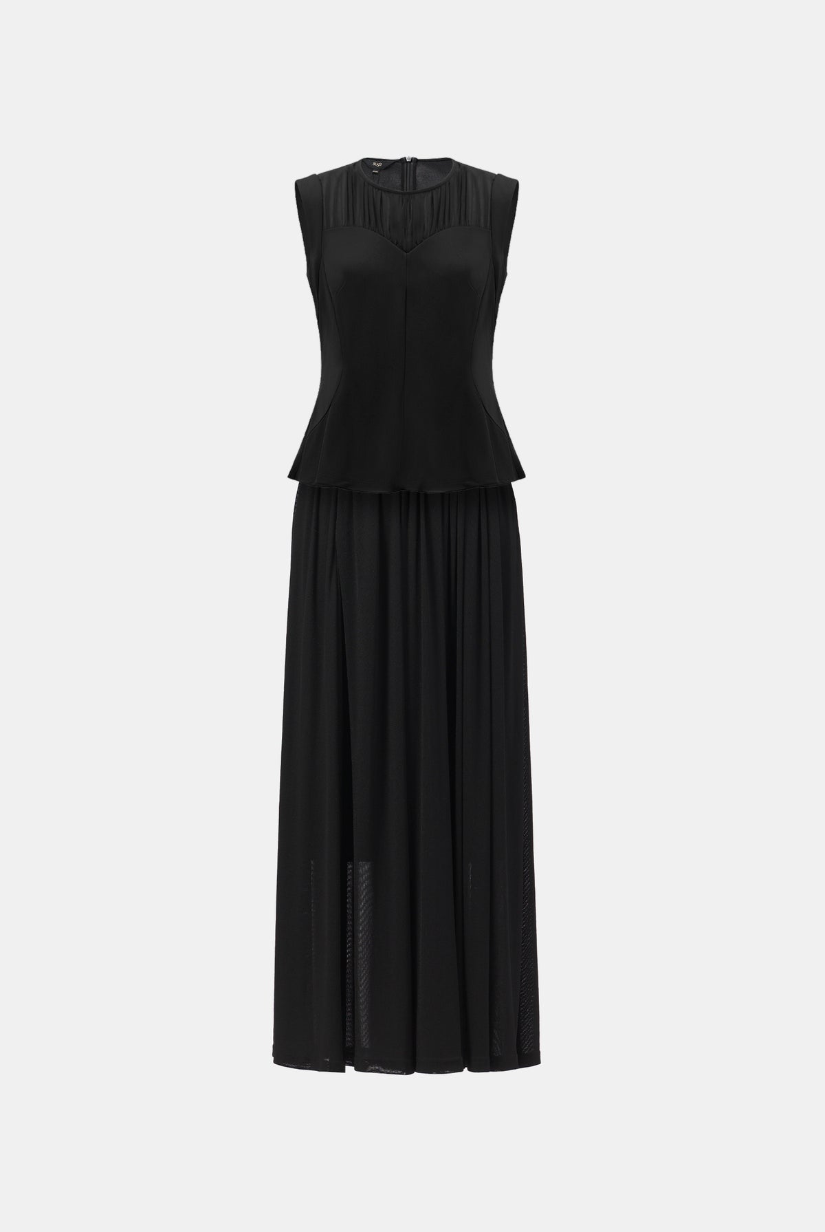 Sophisticated Sleeveless Waist-Defining Blouse - Sussiland