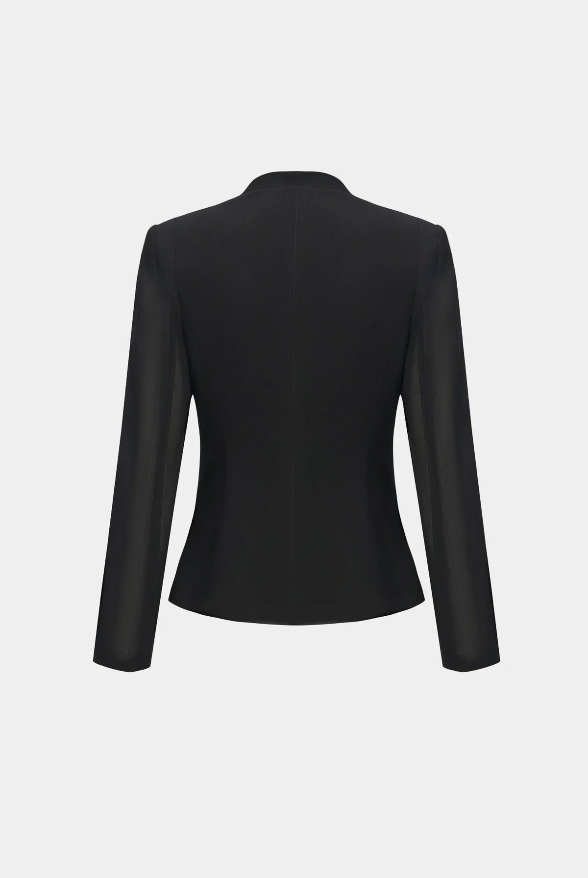 Bare-Branch Padded-Shoulder Jacket