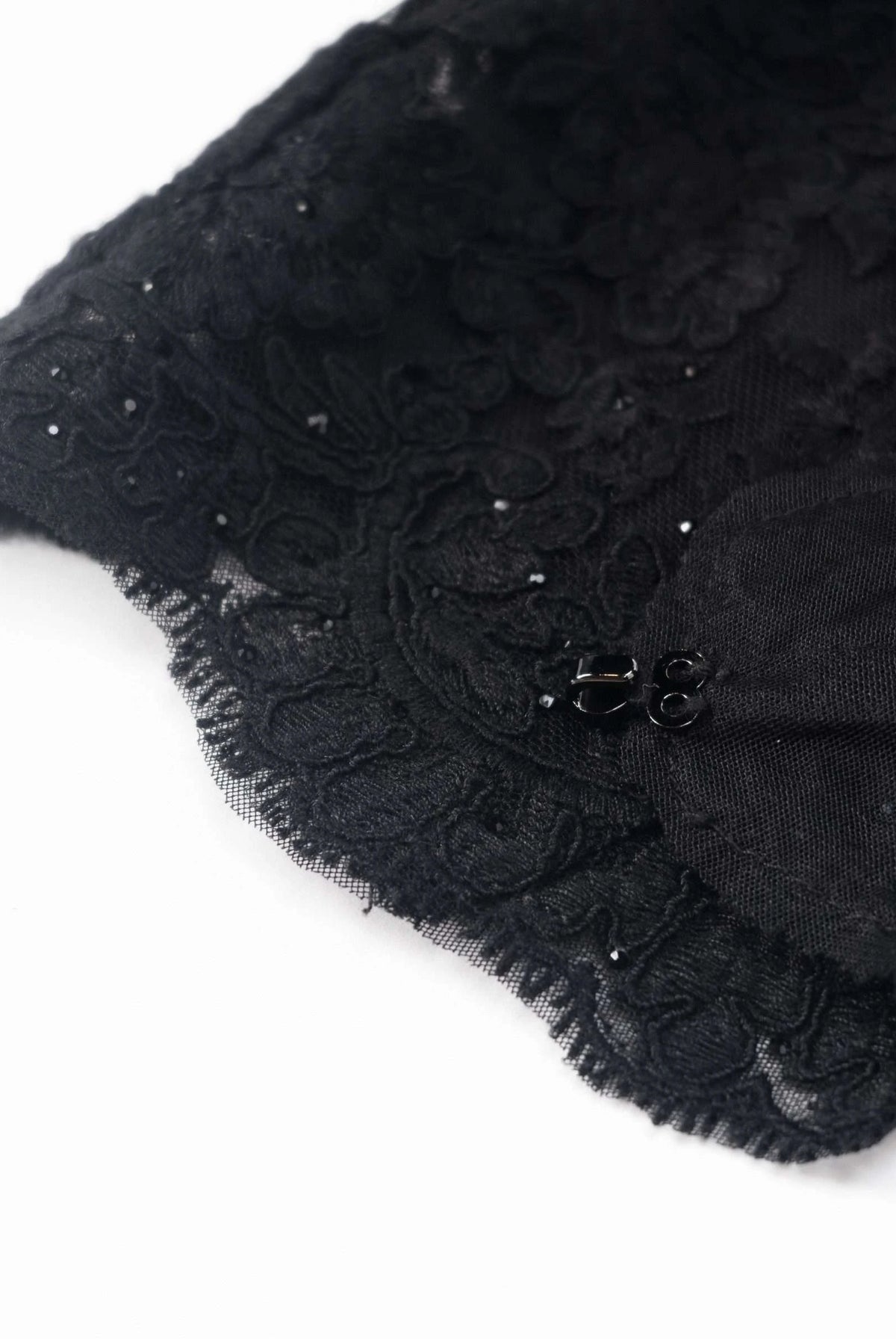 Misty-Bloom Lace Vest