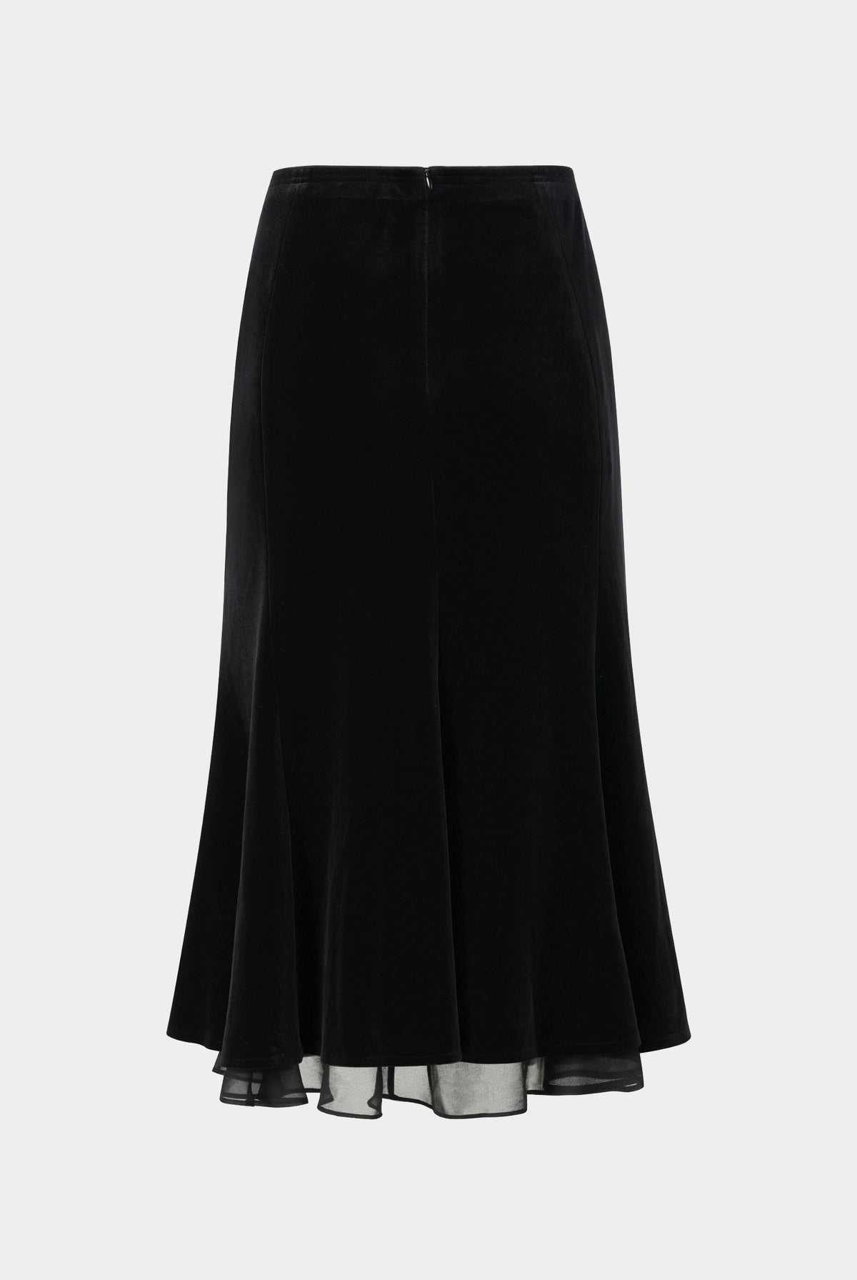 Silk-Blend Midi Skirt - Sussiland