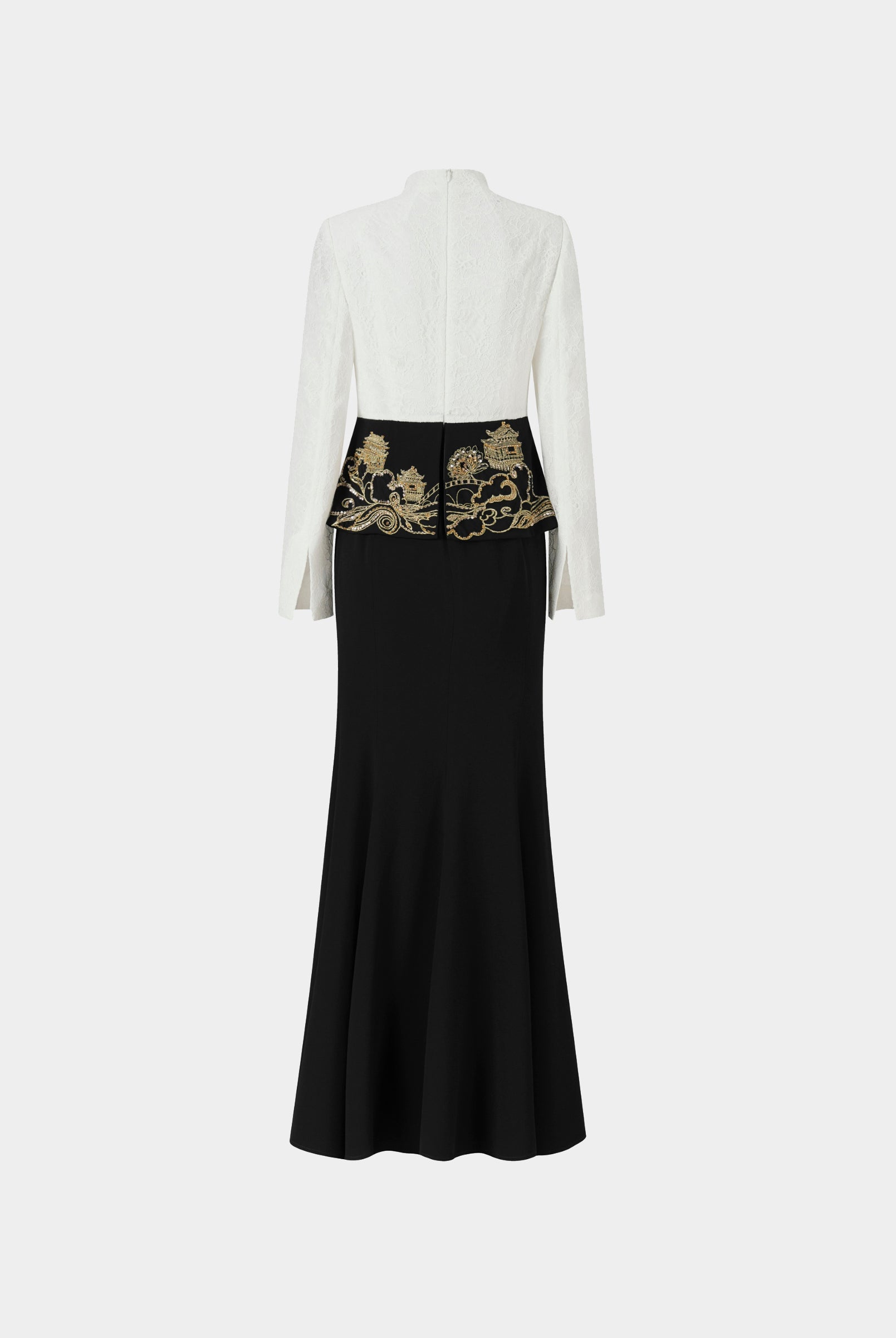 Golden Chang'an Mermaid Gown - Sussiland