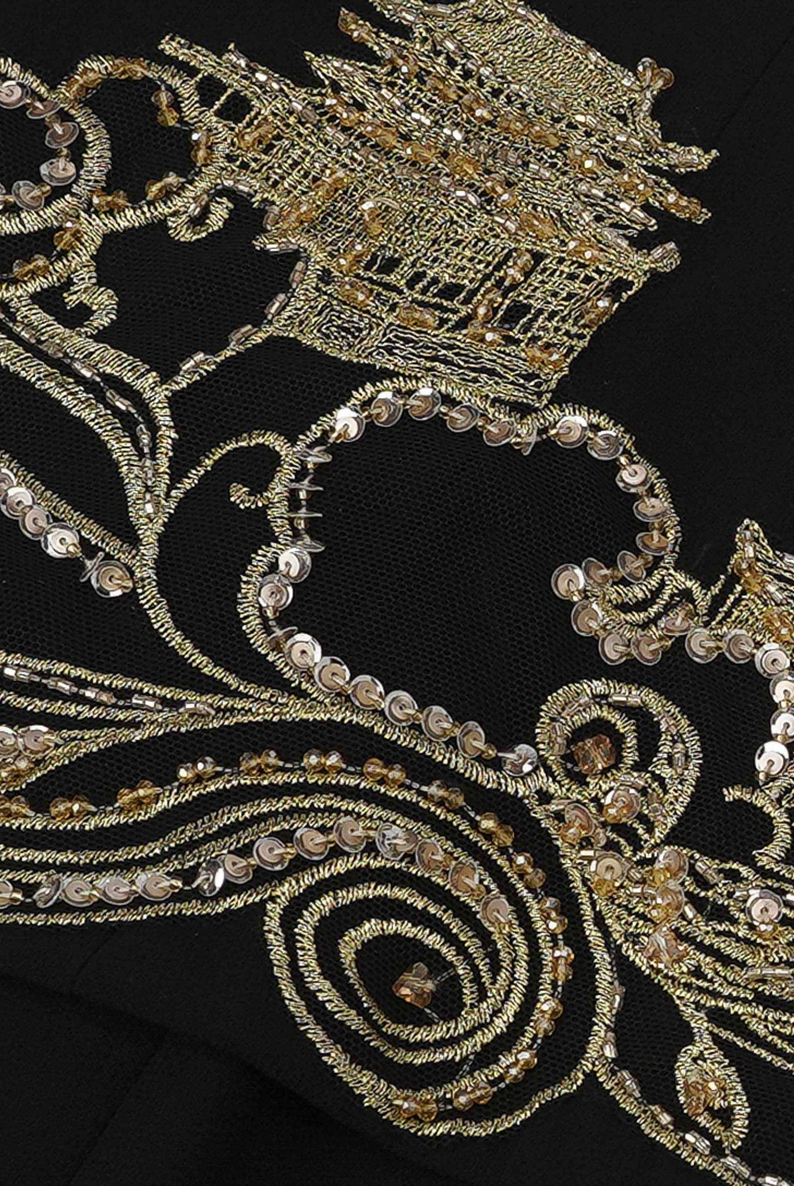 Golden Chang'an Mermaid Gown