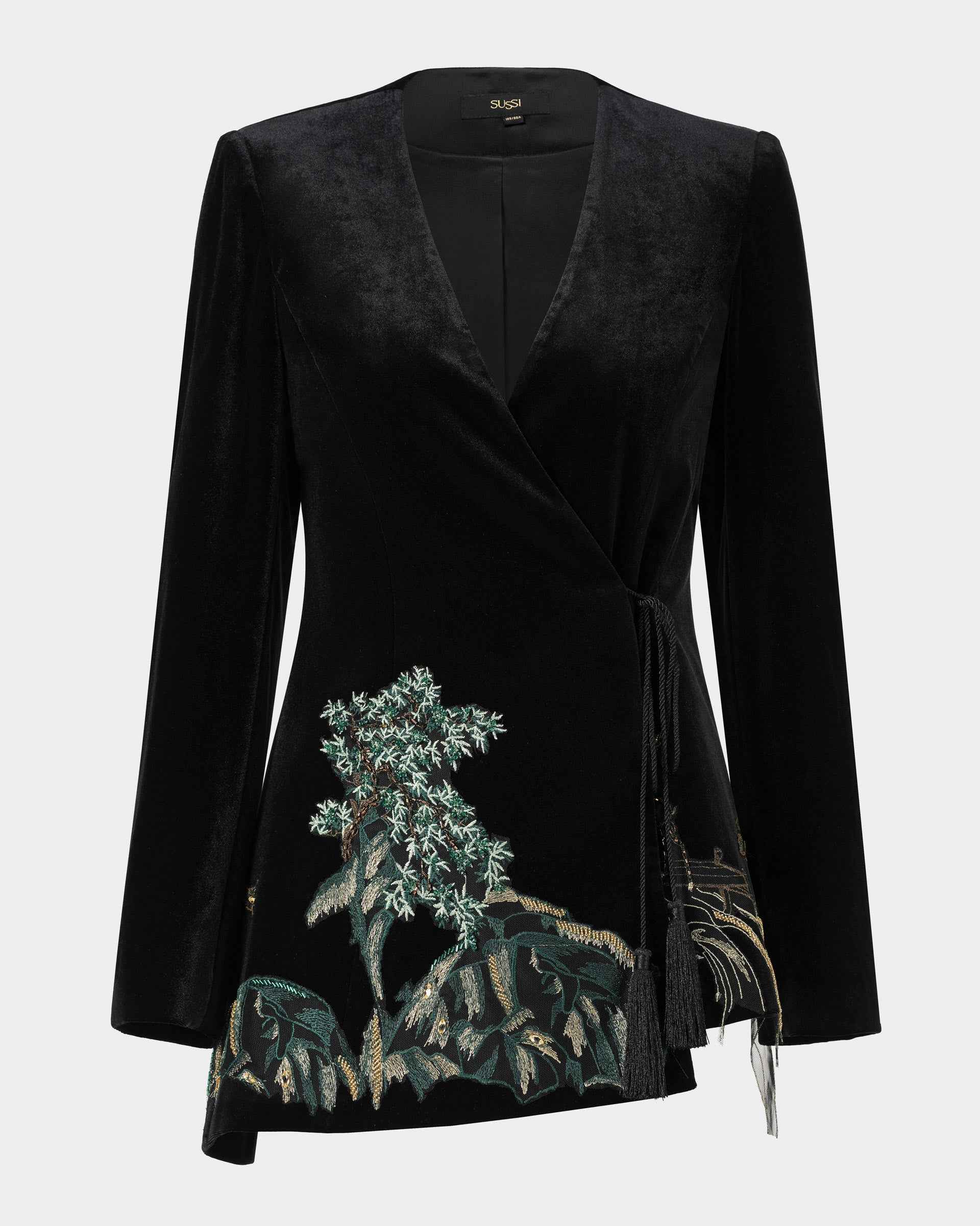 Riverscape Embroidered Blazer