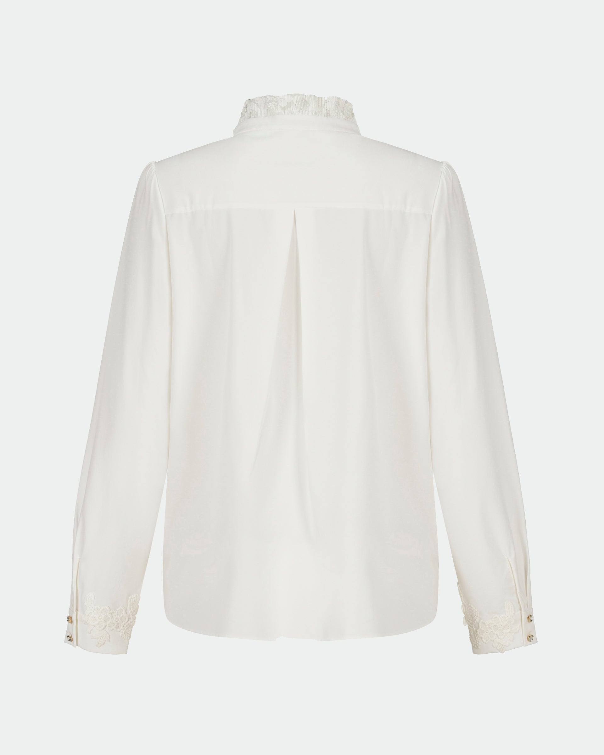 Refined Lace-Detail Blouse - Sussiland