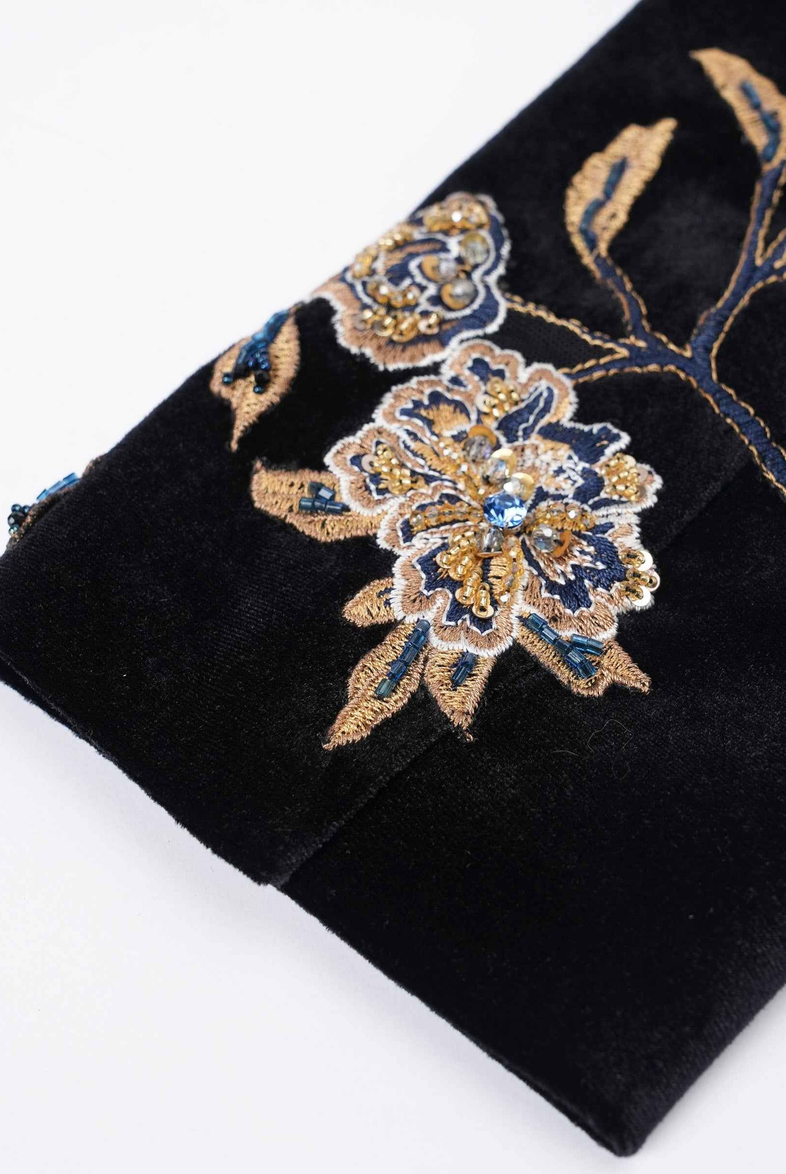 Embroidered High-Waist Blazer