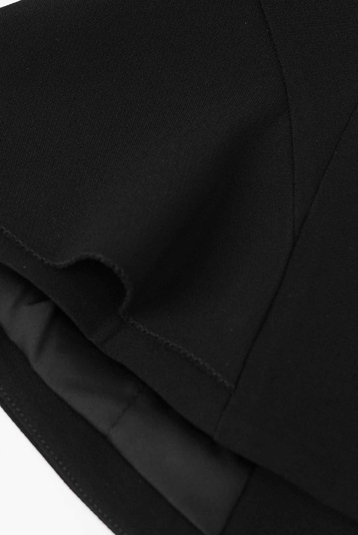 Noir Bamboo-Clasp Blazer