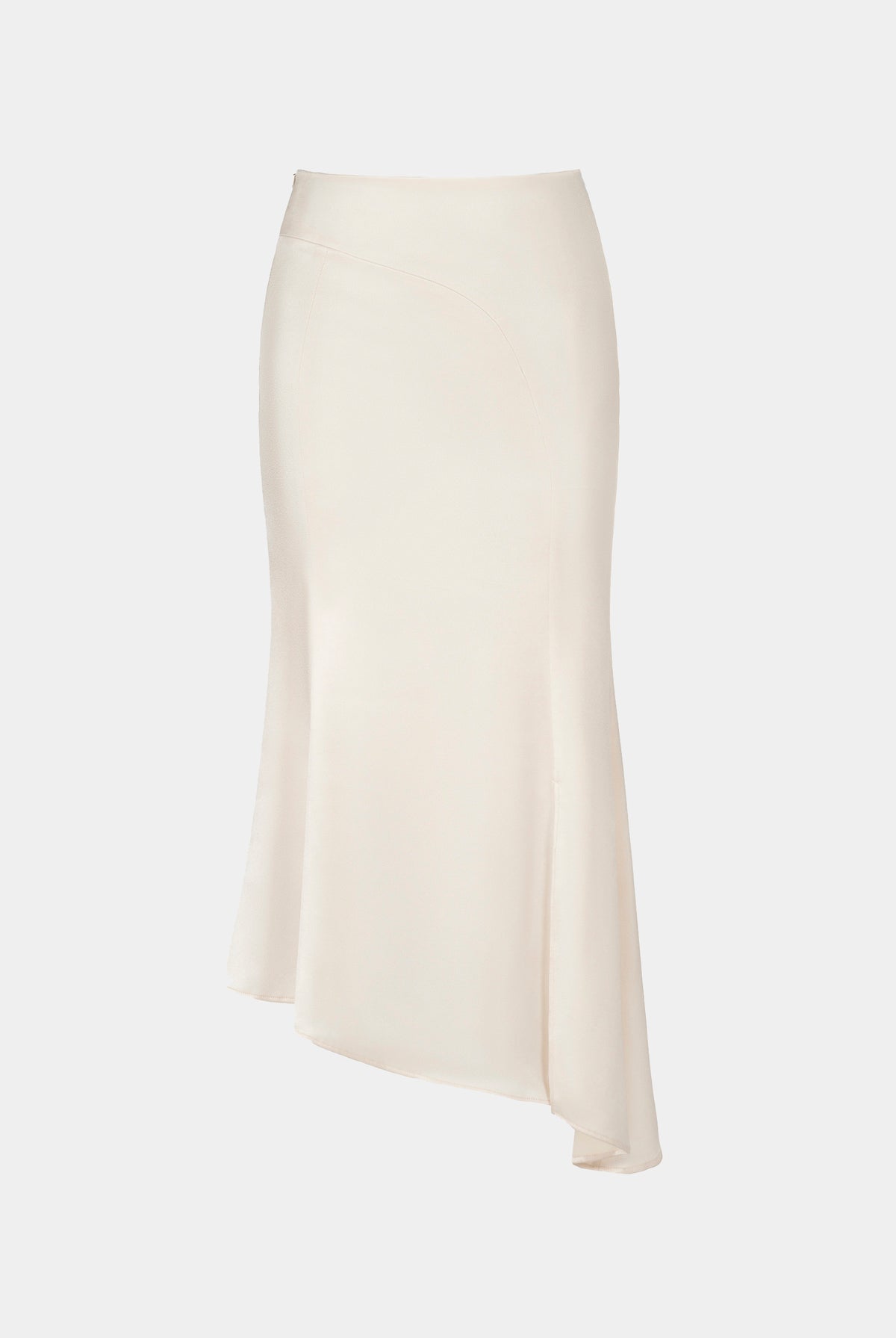 Asymmetrical Hem Fishtail Skirt - Sussiland