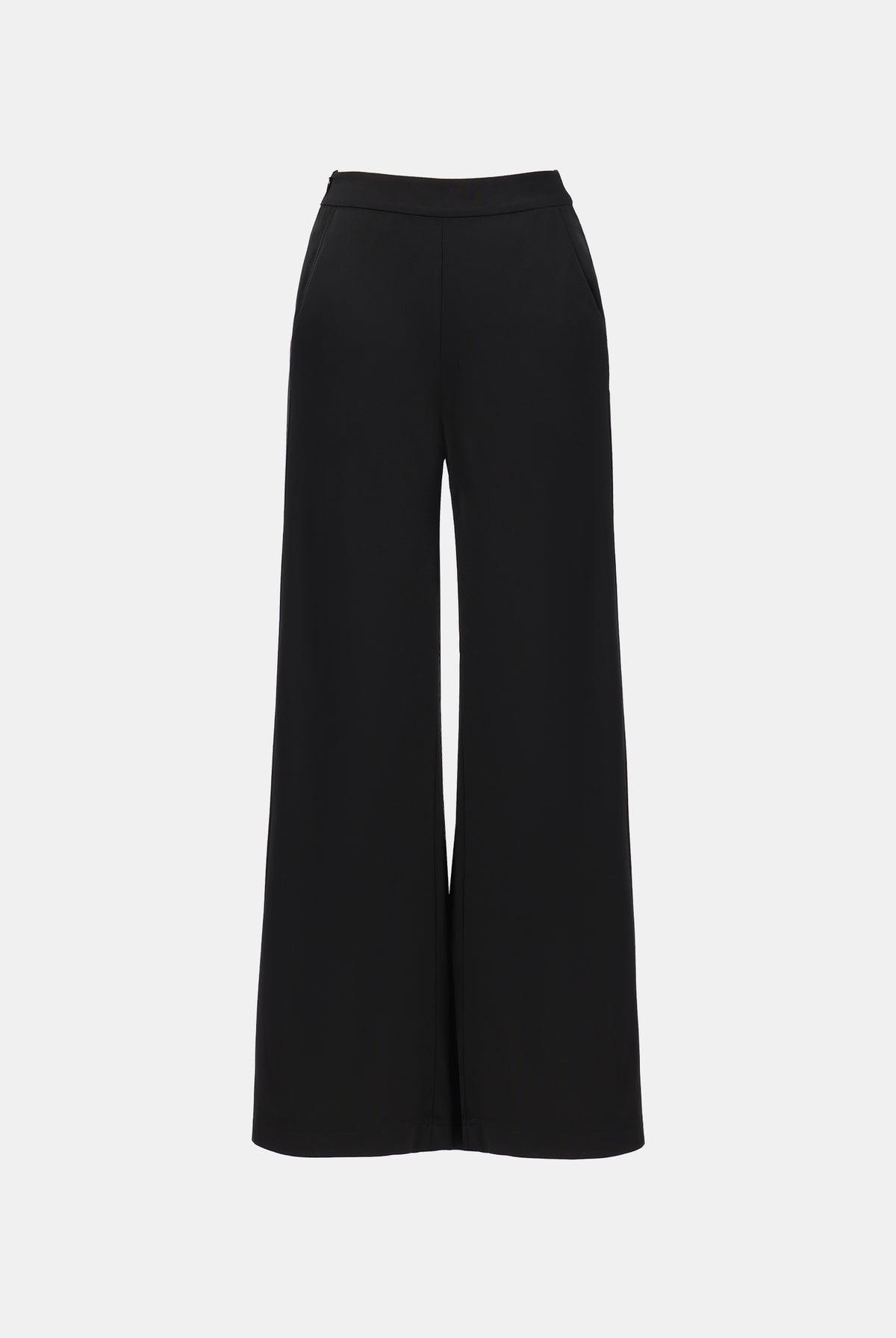 Tailored Black Wide-Leg Trousers - Sussiland