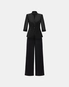 Tailored Waist-Defining Slim-Fit Coat - Sussiland