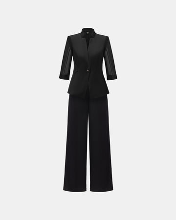 Tailored Waist-Defining Slim-Fit Coat - Sussiland