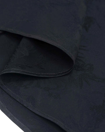 Night-Bloom Jacquard Dress