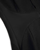 Mandarin-Collar Sleeveless Dress