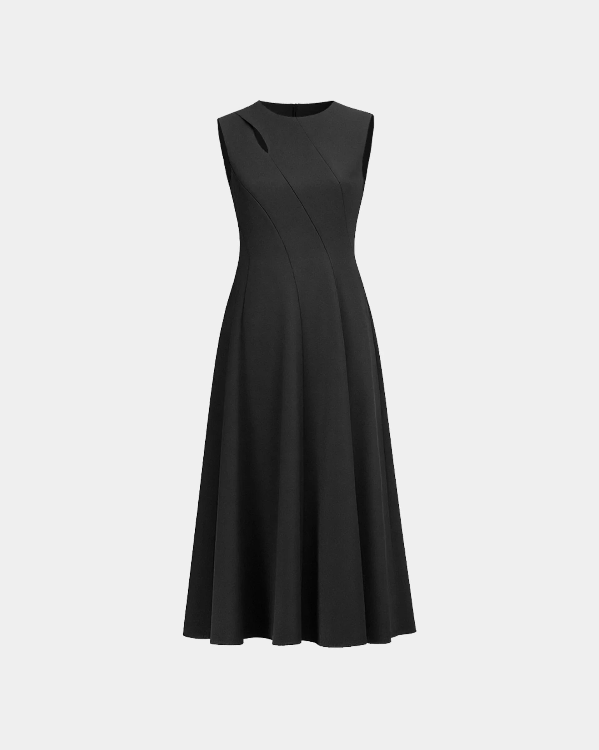 Openwork Fitted Dress