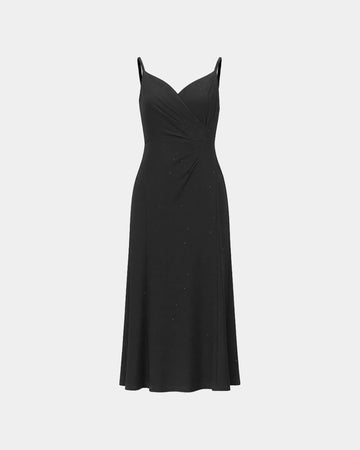 Starlit-Night Fitted Dress