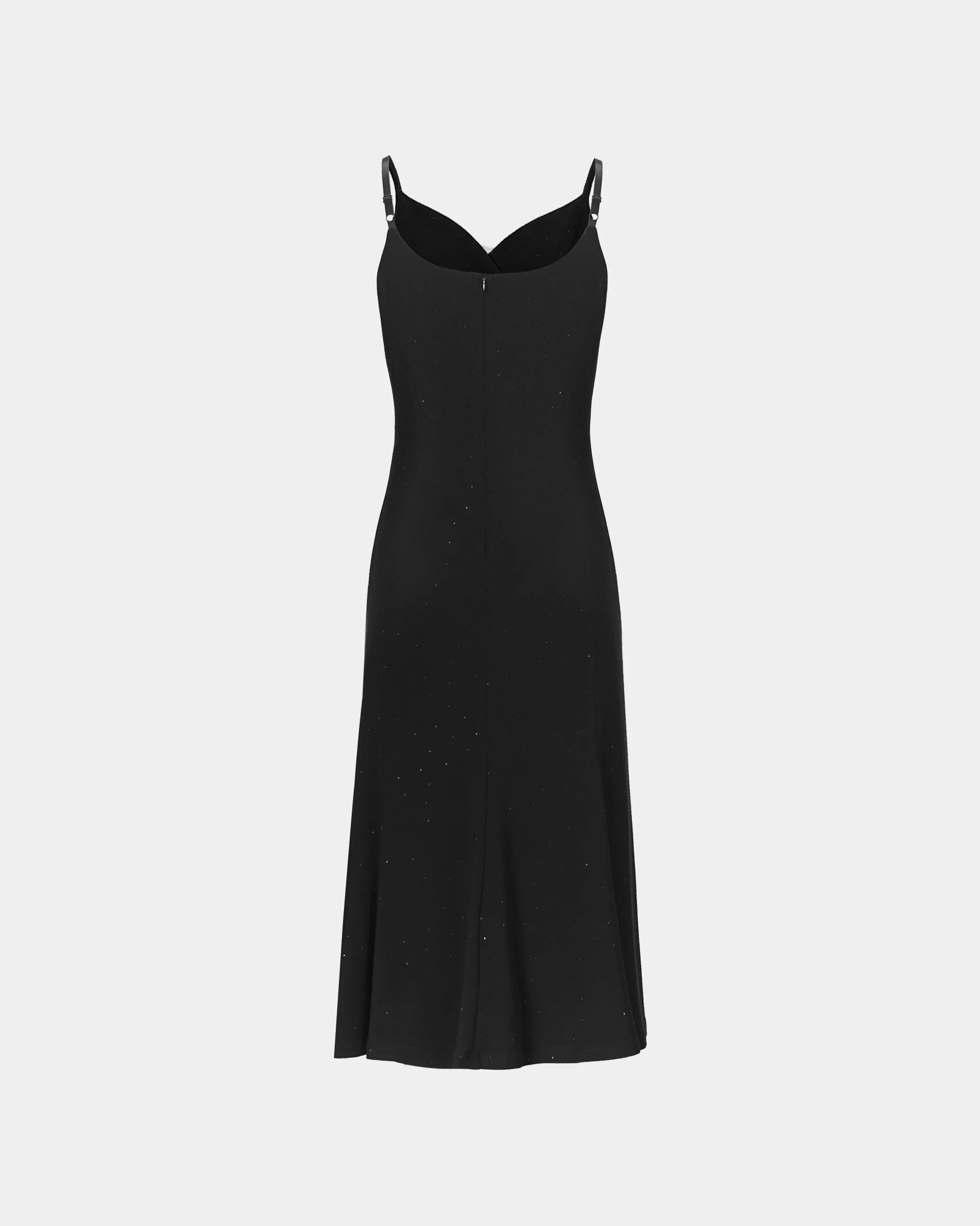 Starlit-Night Fitted Dress