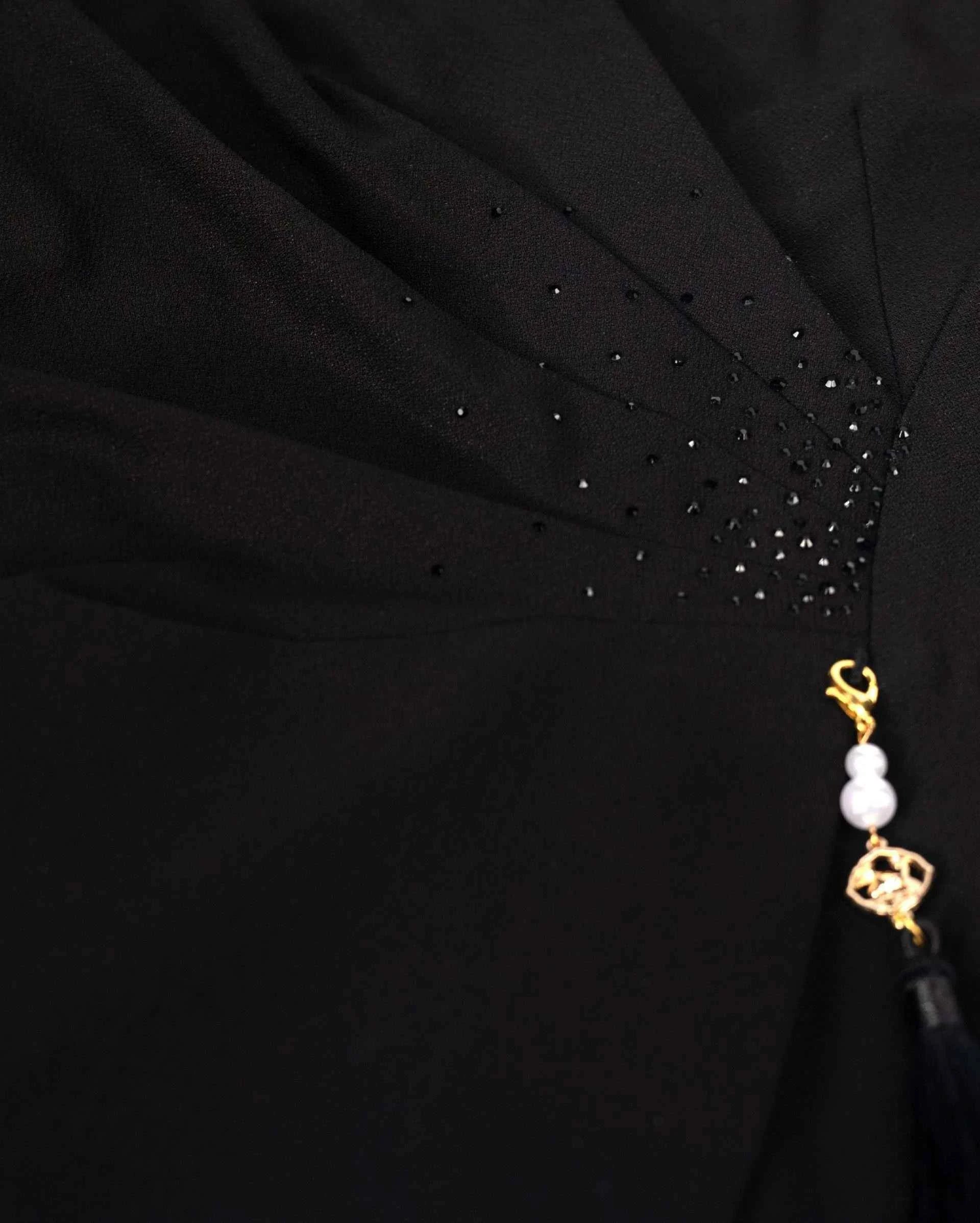 Constellation Crystal-Tassel Top