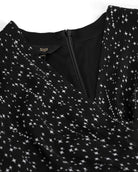 Starry-Print A-Line Dress