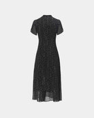 Starry-Print A-Line Dress