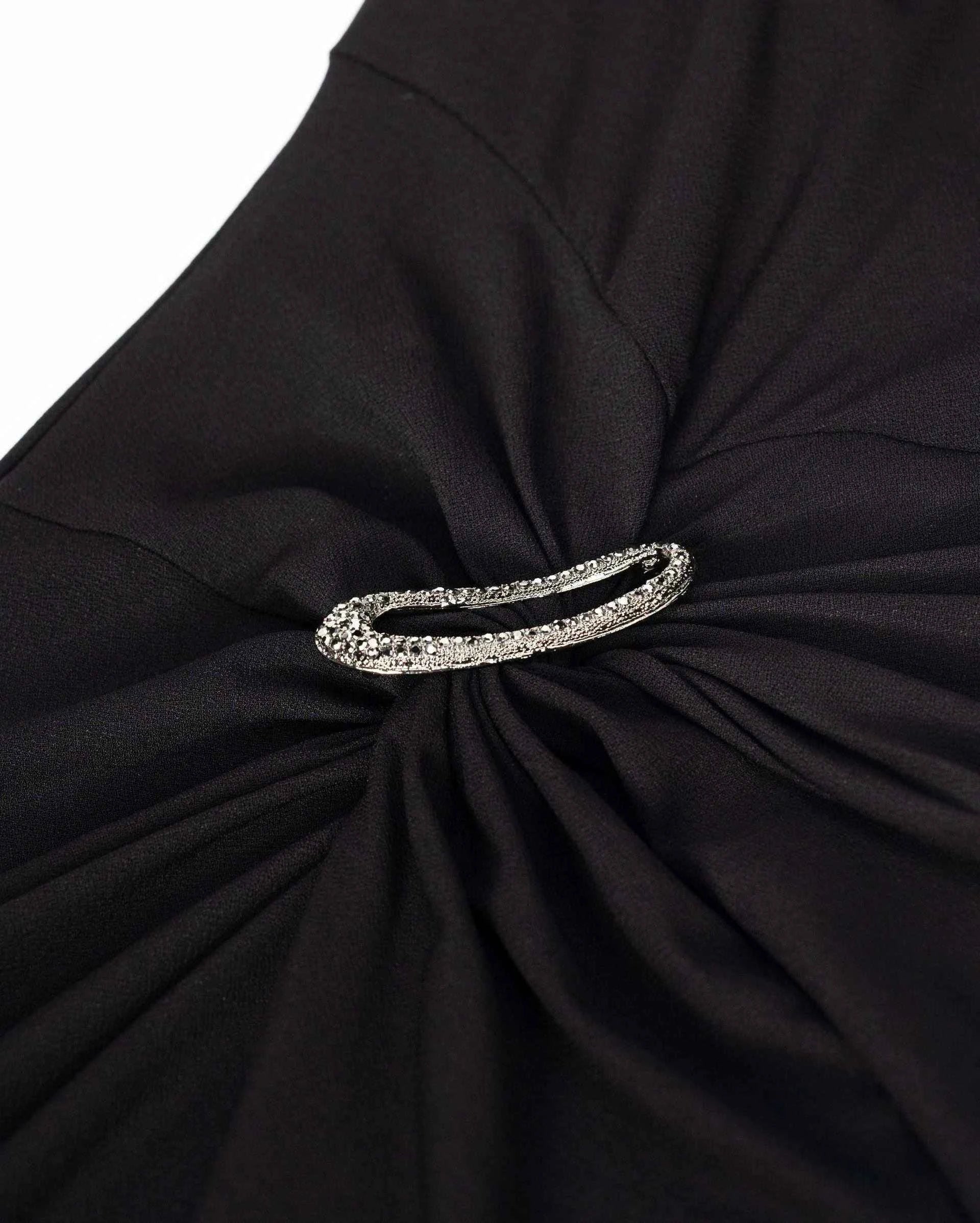 Crystal Twist Knit Dress