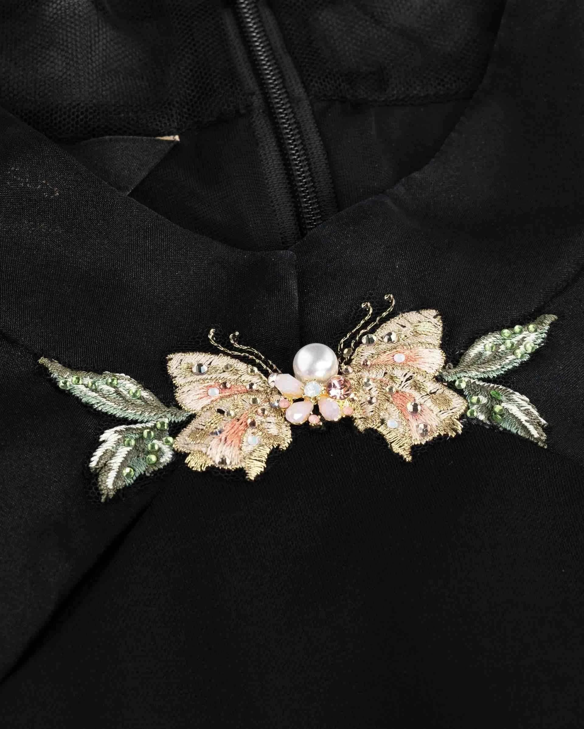 Butterfly-Shadow Two-Piece Cheongsam
