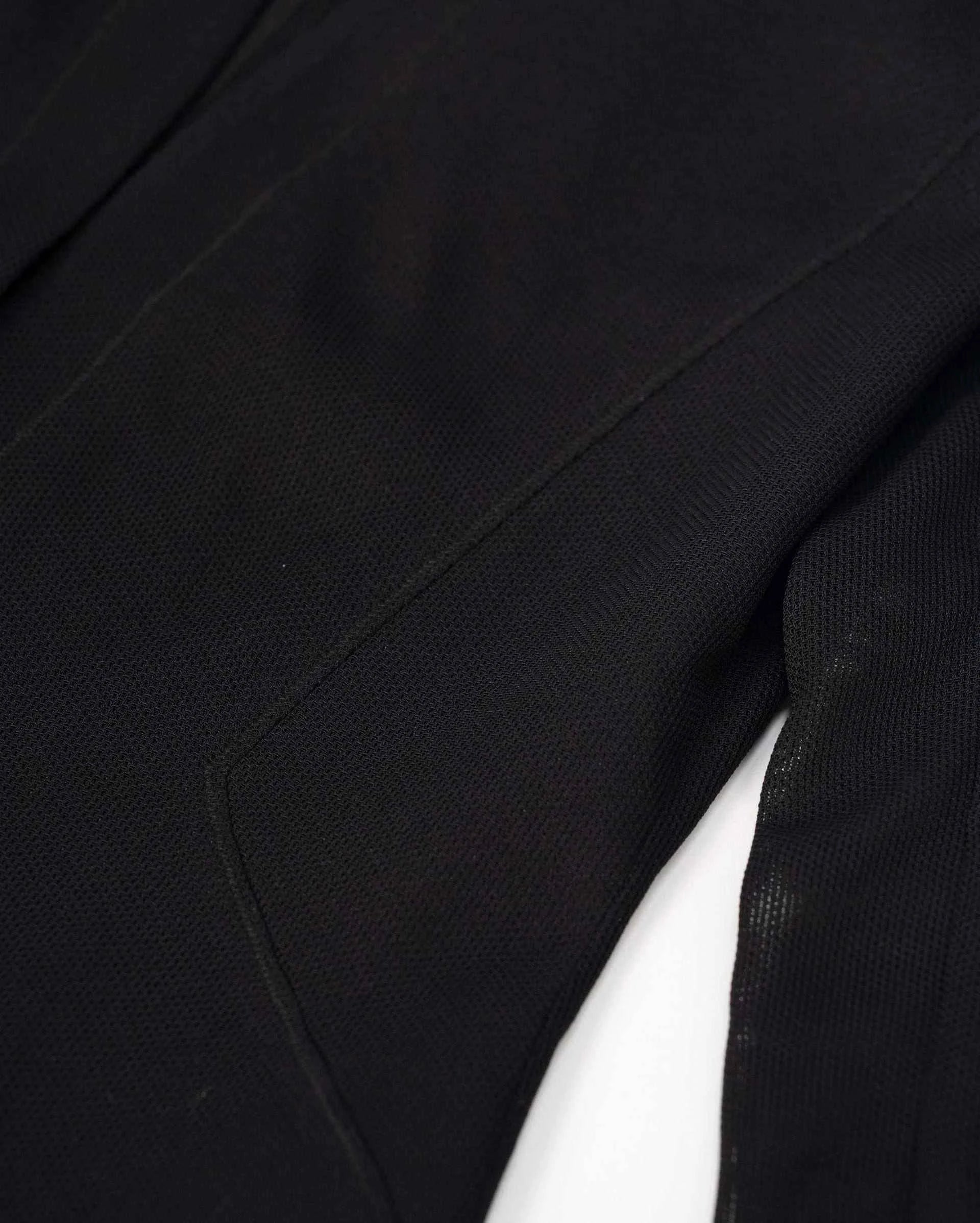Bare-Branch Padded-Shoulder Jacket