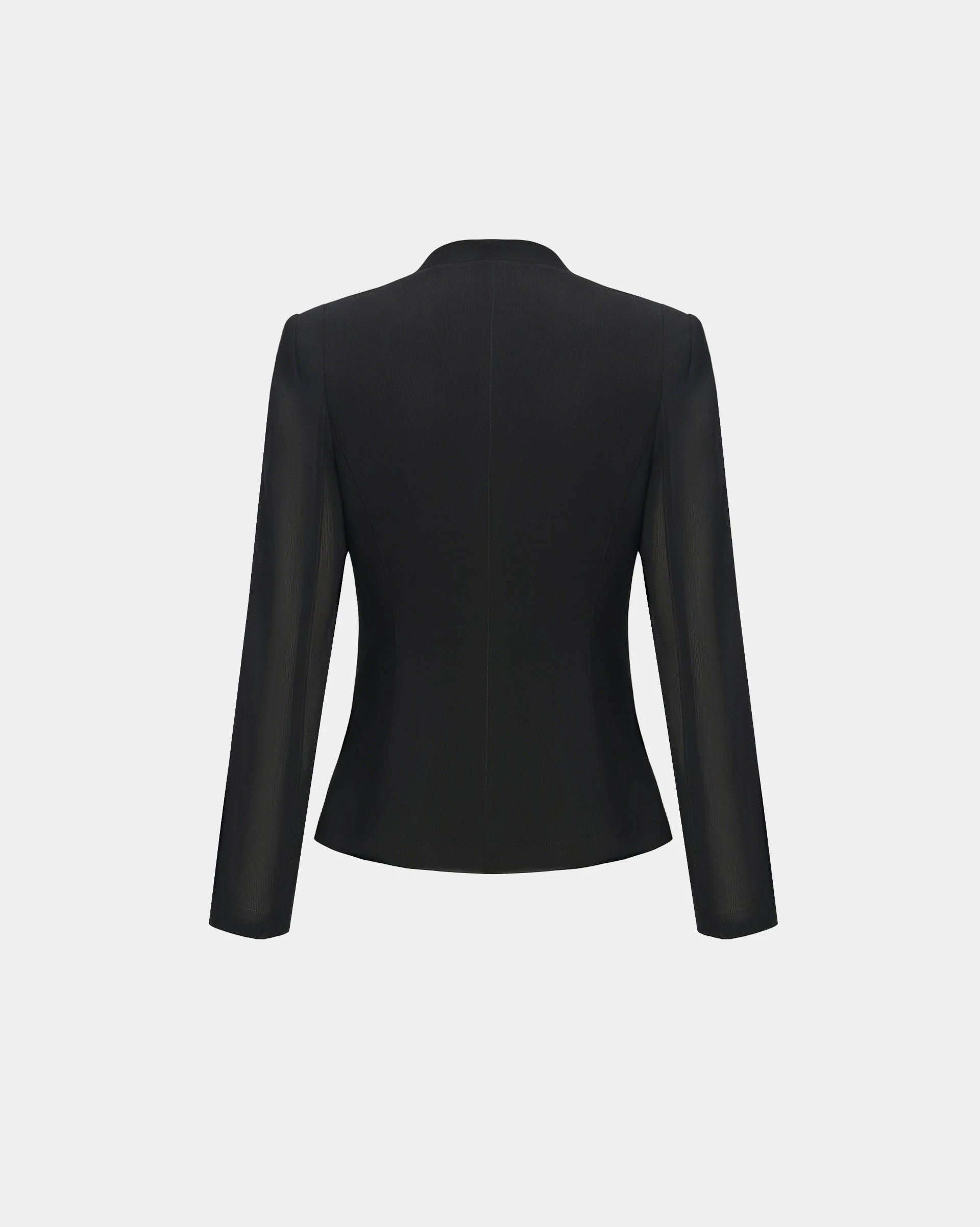 Bare-Branch Padded-Shoulder Jacket