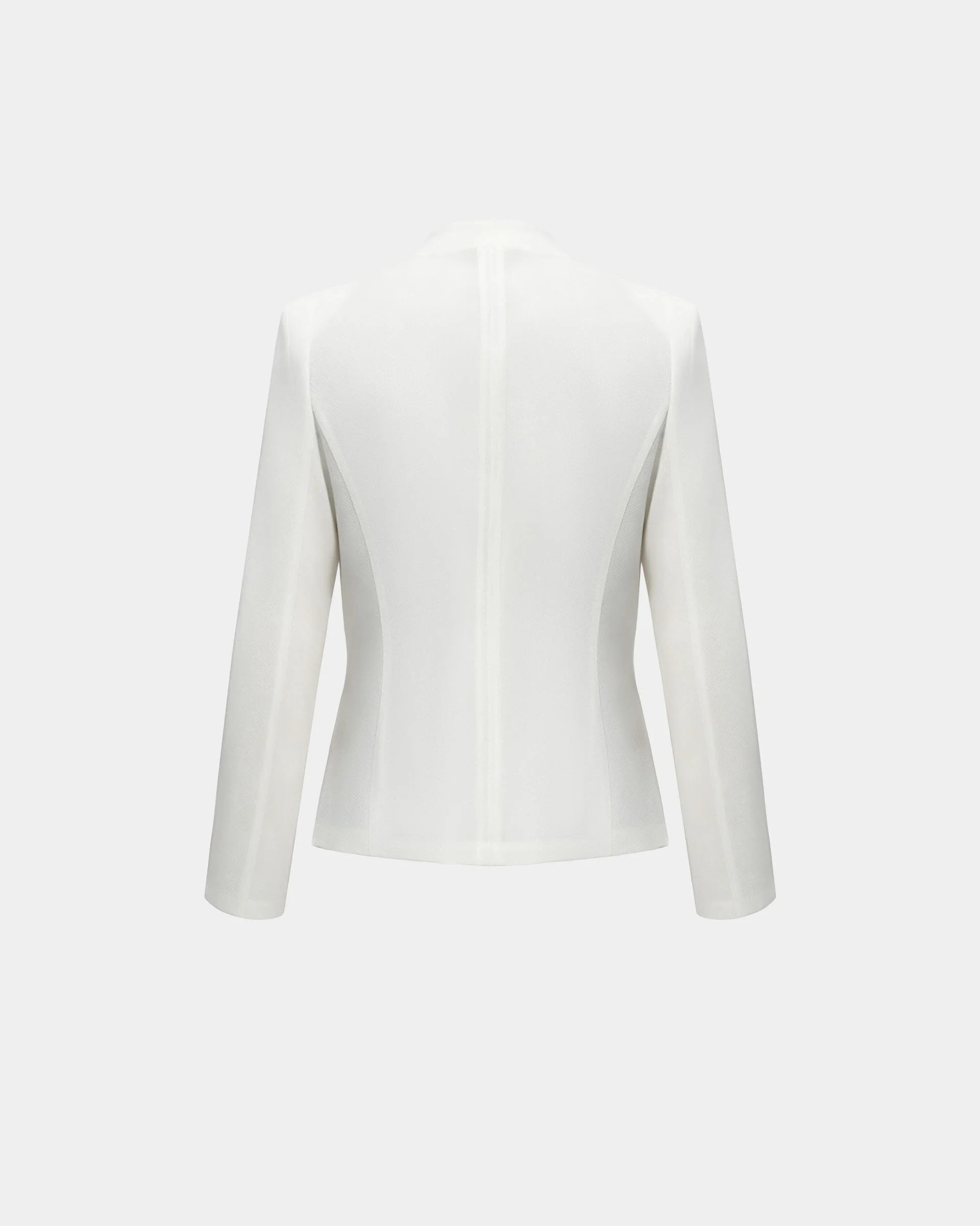 Bare-Branch Padded-Shoulder Jacket
