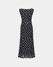 Butterfly Polka-Dot Dress
