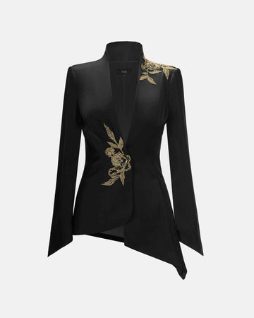 Golden Phoenix Embroidered Blazer