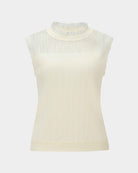 Lace Flutter Knit Top