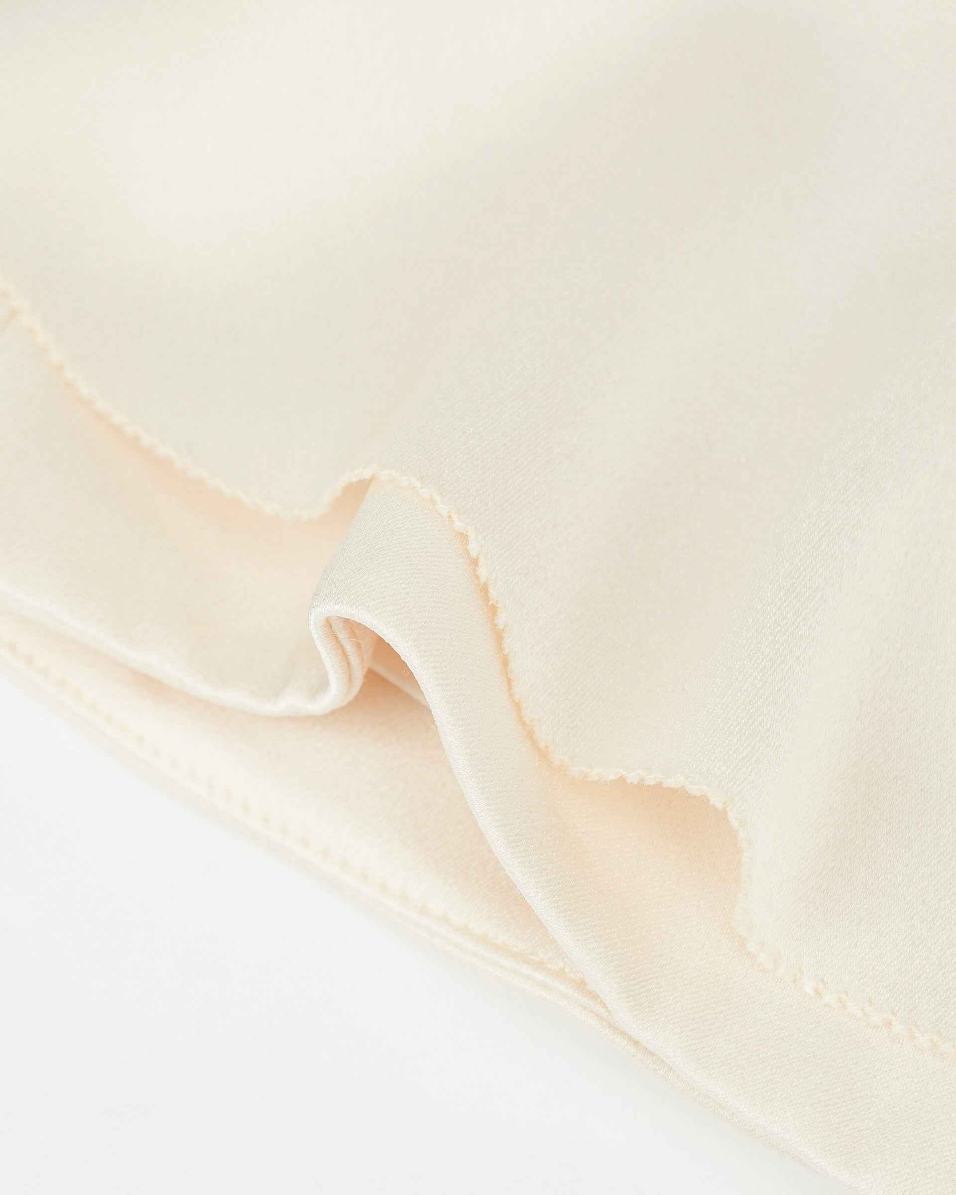 Ivory Bamboo-Clasp Blazer