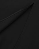 Black Fish-Tail Midi Skirt