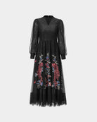 Phoenix Embroidered Dress