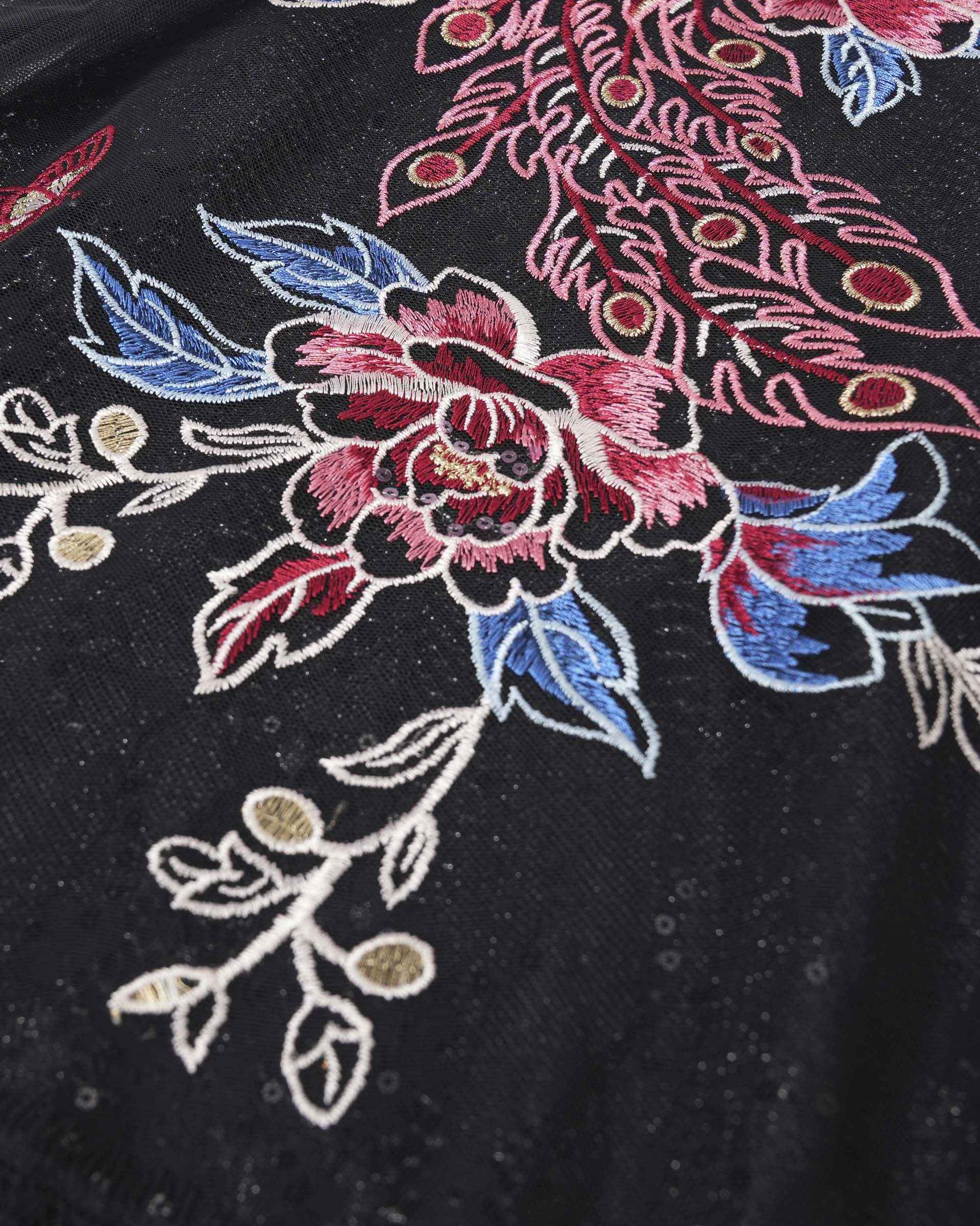Phoenix Embroidered Skirt