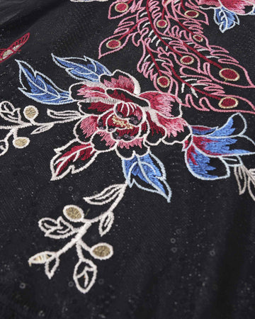 Phoenix Embroidered Skirt
