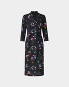 Phoenix Printed Wrap Dress