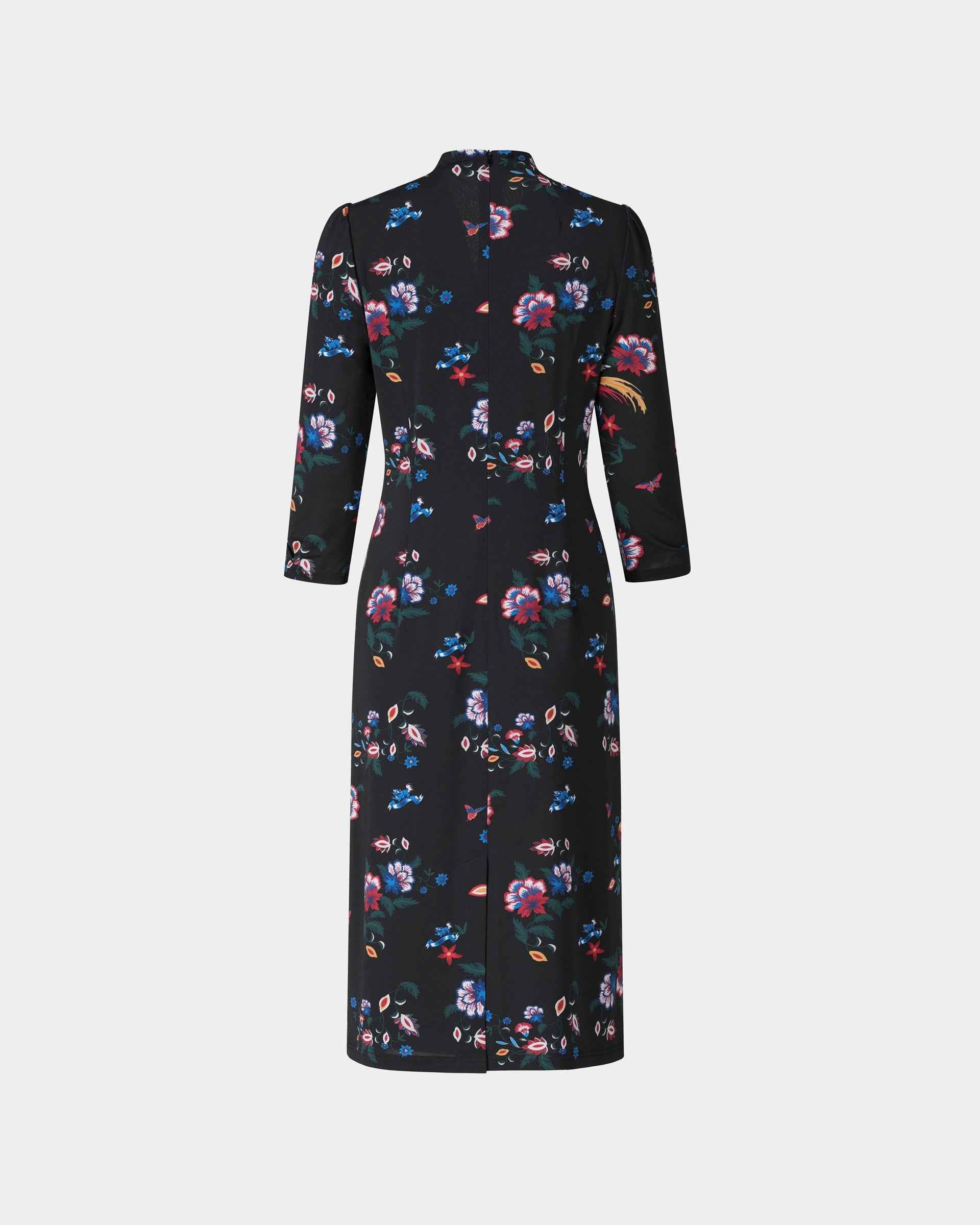 Phoenix Printed Wrap Dress