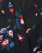 Phoenix Printed Wrap Dress