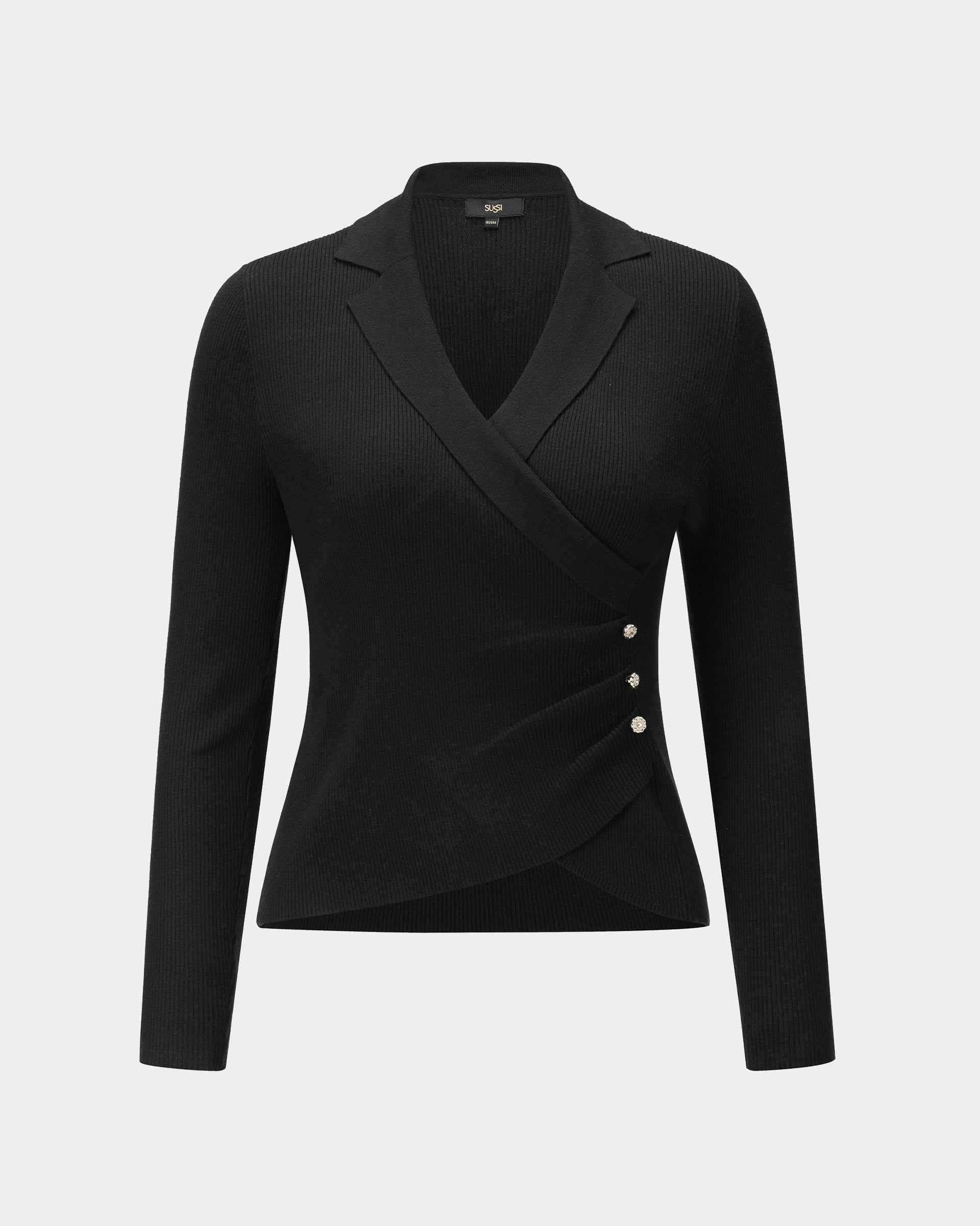 Contour Fit V-Neck Sweater
