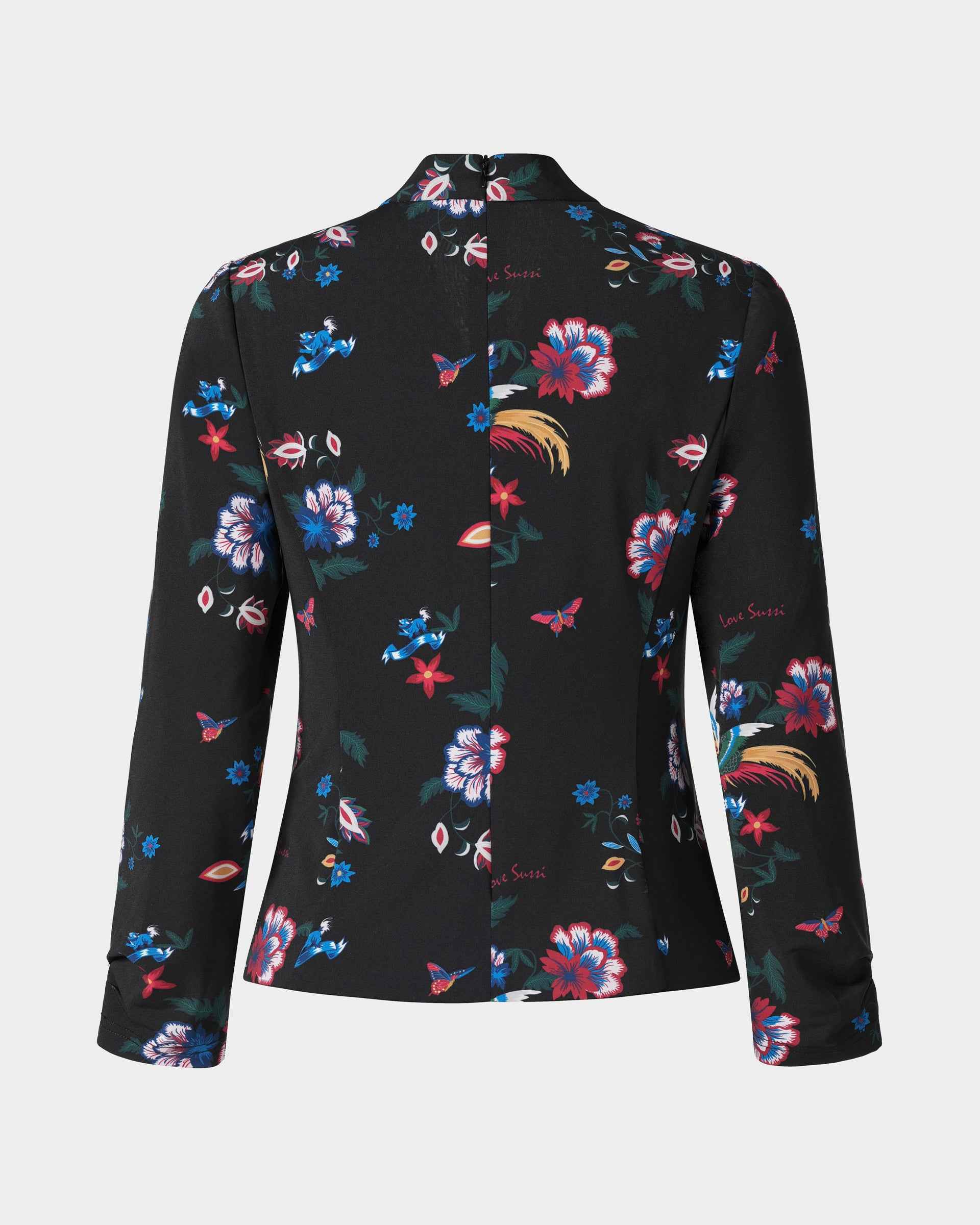 Phoenix Printed Tailored Blouse