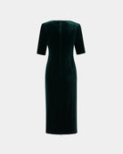 Riverscape Embroidered Sheath Dress - Sussiland