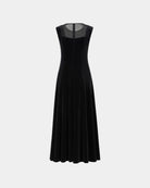 Riverscape Embroidered Cinched-Waist Dress - Sussiland