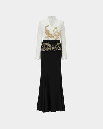 Golden Chang'an Mermaid Gown - Sussiland