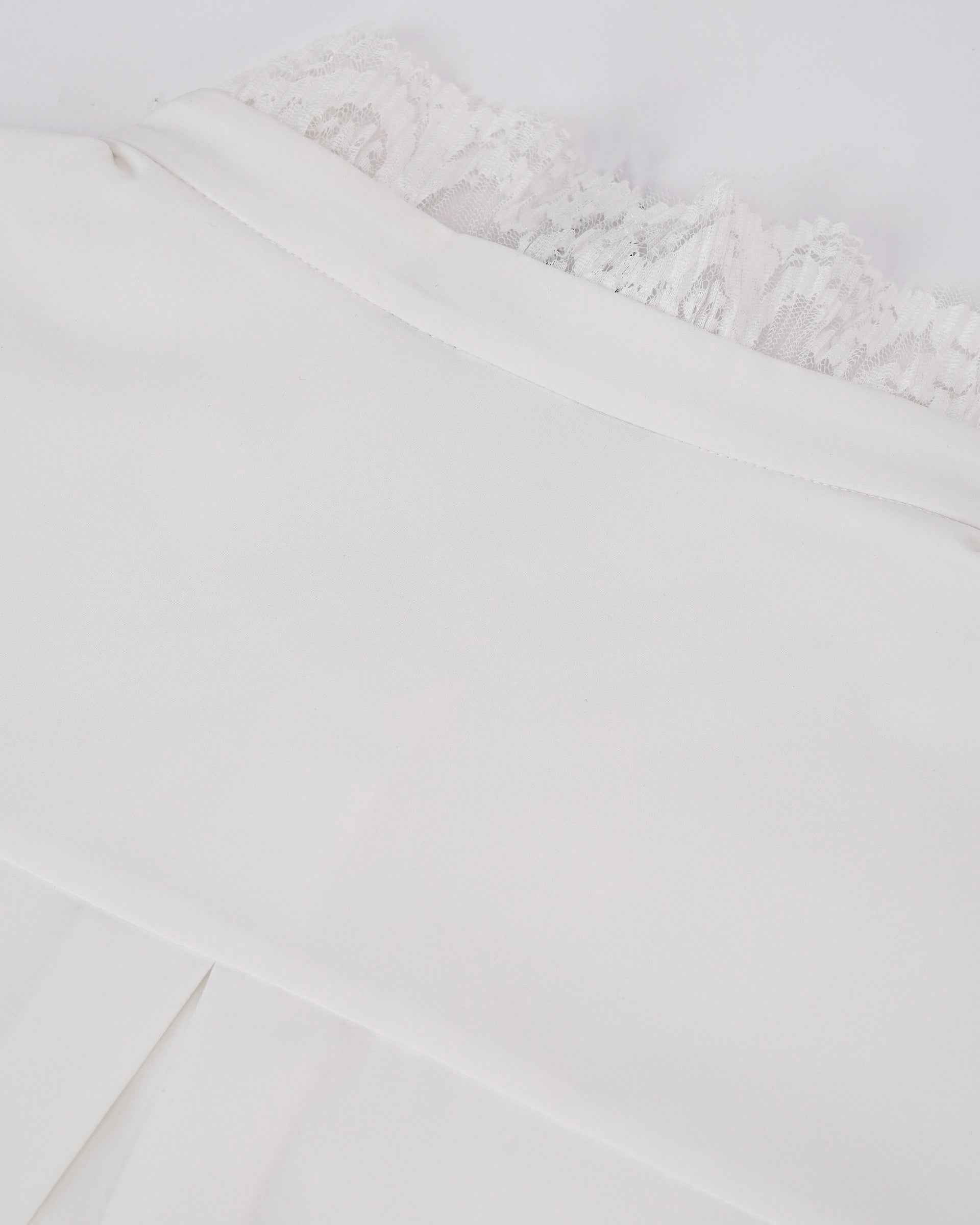 Refined Lace-Detail Blouse