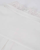 Refined Lace-Detail Blouse