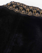 Embroidered High-Waist Blazer