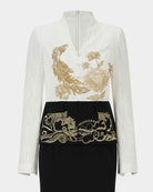 Golden Chang'an Mermaid Gown