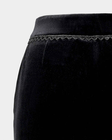 Classic Black Wide-Leg Trousers
