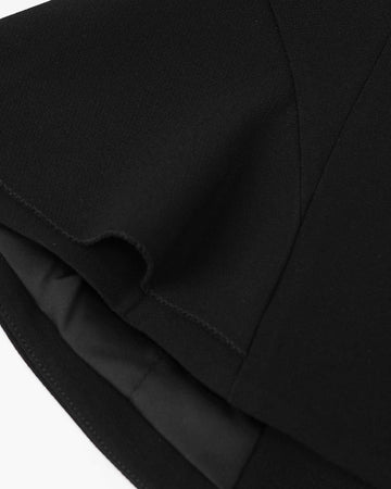 Noir Bamboo-Clasp Blazer