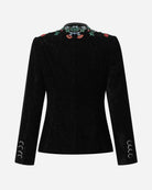 Prosperity Embroidered Velvet Blazer